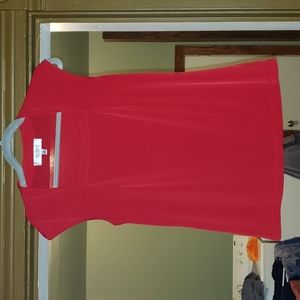 Jones Studio red tank size M & Calvin Klein taupe/black tank size M.